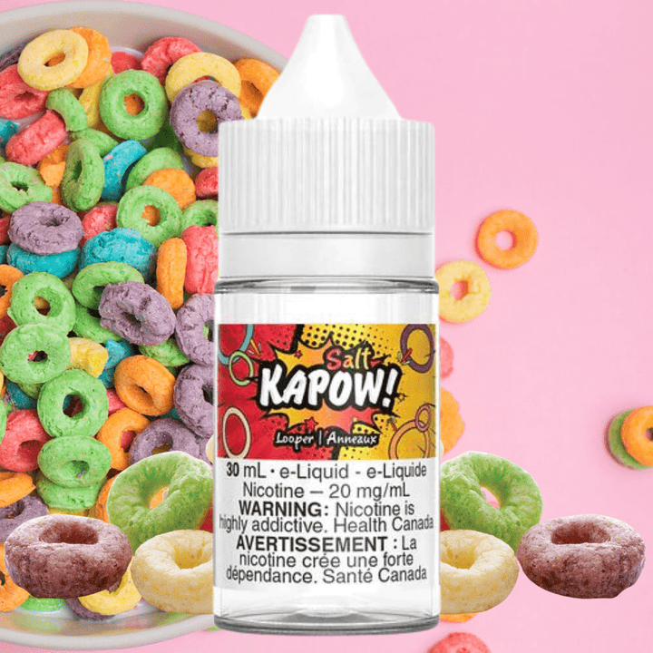 Looper Salt by Kapow E-liquid 30ml / 12mg Vape Superstore  Saskatchewan Canada