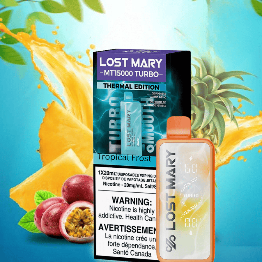 Lost Mary MT50K Turbo Disposable Vape-Tropical Frost Vape Superstore  Saskatchewan Canada