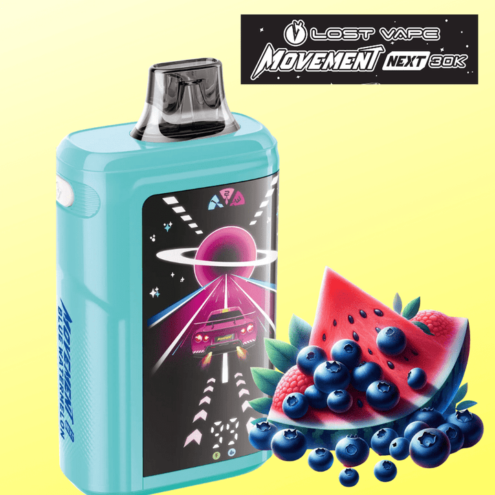 Lost Vape Movement Next 30k Disposable Vape - Blue Watermelon 30000 Puffs Vape Superstore  Saskatchewan Canada