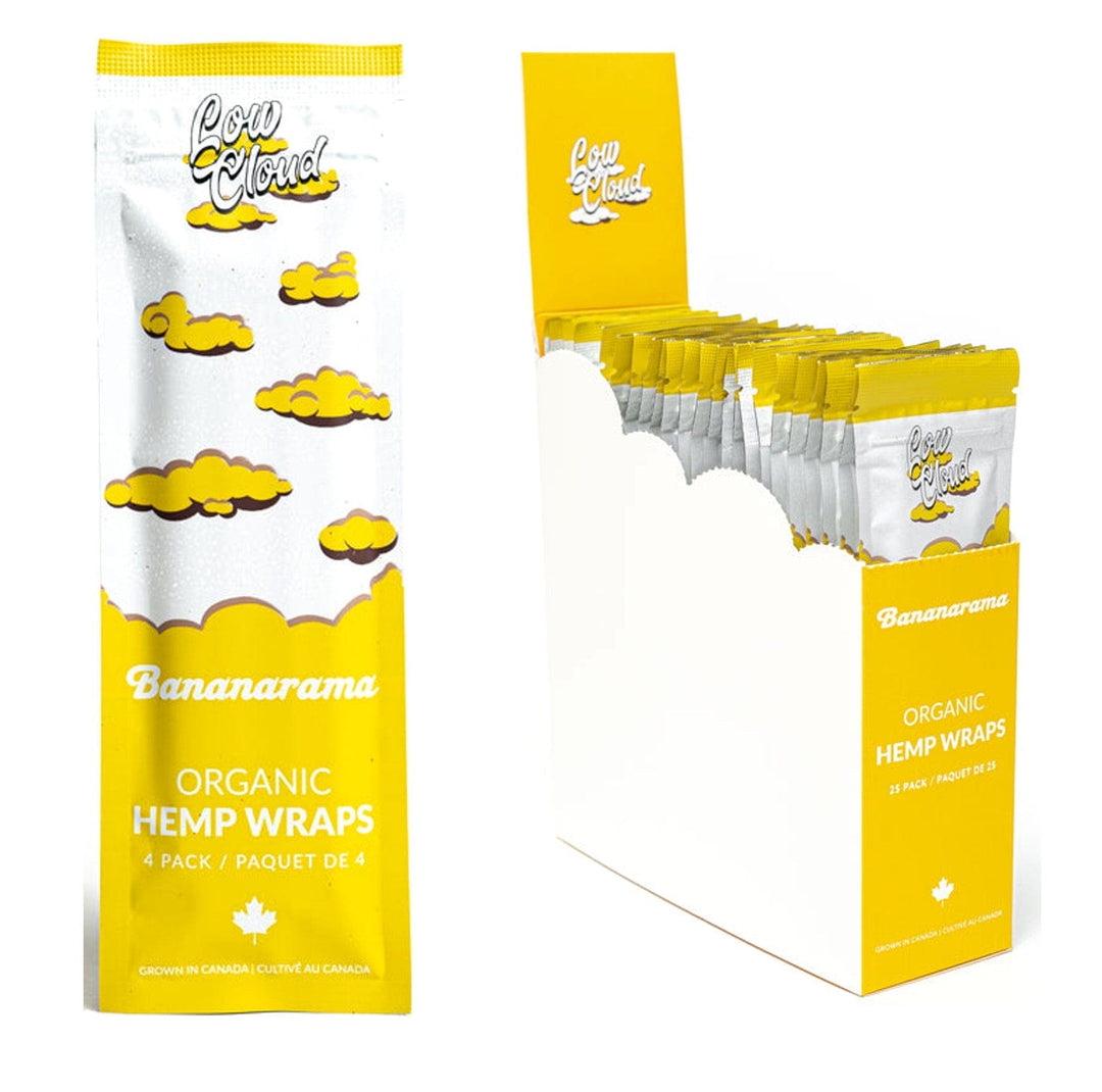 Low Cloud Organic Hemp Blunt Wraps-Bananarama Vape Superstore  Saskatchewan Canada