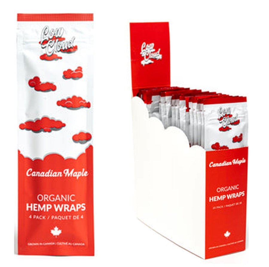 Low Cloud Organic Hemp Blunt Wraps-Canadian Maple Vapexcape Vape and Bong Shop Regina Saskatchewan