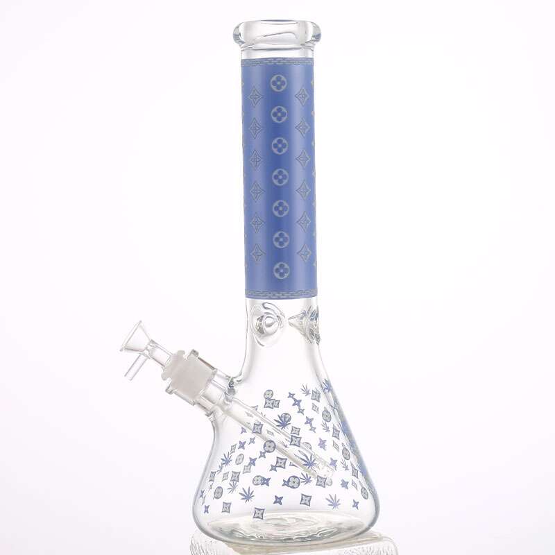 LV Pattern 7mm Beaker Bong-Glow In The Dark-14.5" 7mm / Blue Vape Superstore  Saskatchewan Canada