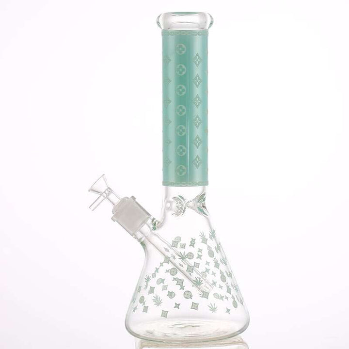 LV Pattern 7mm Beaker Bong-Glow In The Dark-14.5" 7mm / Mint Vape Superstore  Saskatchewan Canada