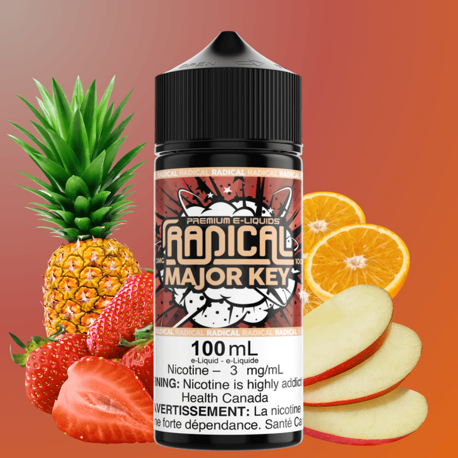 Major Key by Radical E-liquid-100ml 100ml / 3mg Vape Superstore  Saskatchewan Canada