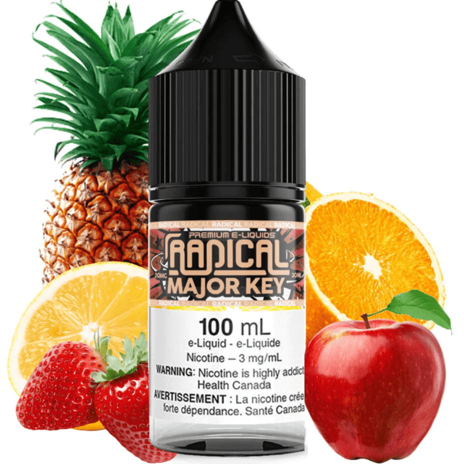 Major Key by Radical E-liquid-100ml 100ml / 3mg Vape Superstore  Saskatchewan Canada