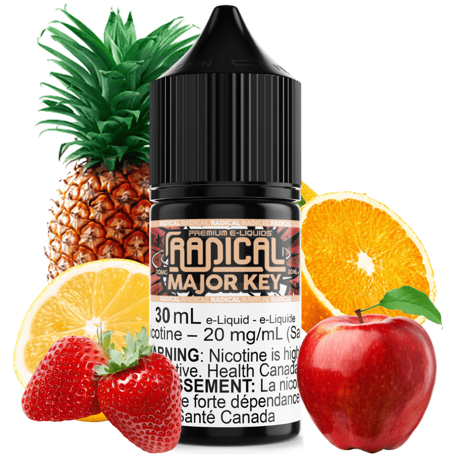 Major Key Salt Nic by Radical E-liquid Vape Superstore  Saskatchewan Canada