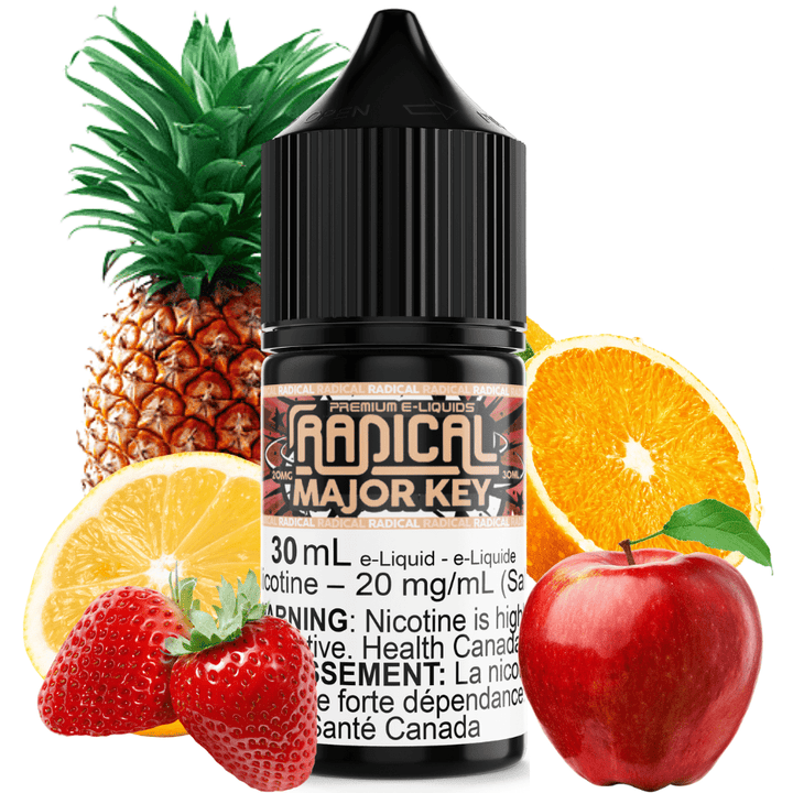 Major Key Salt Nic by Radical E-liquid Vape Superstore  Saskatchewan Canada