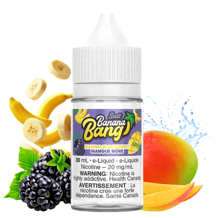 Mango Blackberry Salt by Banana Bang E-Liquid Vape Superstore  Saskatchewan Canada