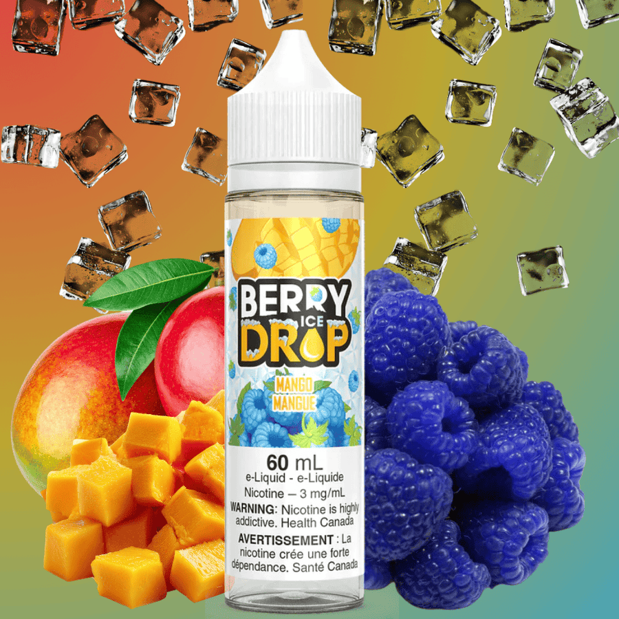 Mango Ice by Berry Drop E-Liquid 3mg Vape Superstore  Saskatchewan Canada