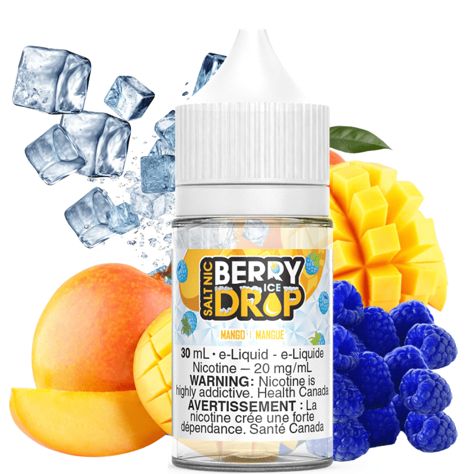 Mango Ice Salt by Berry Drop E-liquid 12mg Vape Superstore  Saskatchewan Canada