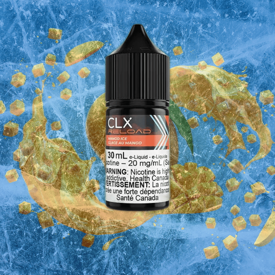 Mango Ice Salt by CLX Reload E-Liquid 30mL / 10mg Vape Superstore  Saskatchewan Canada