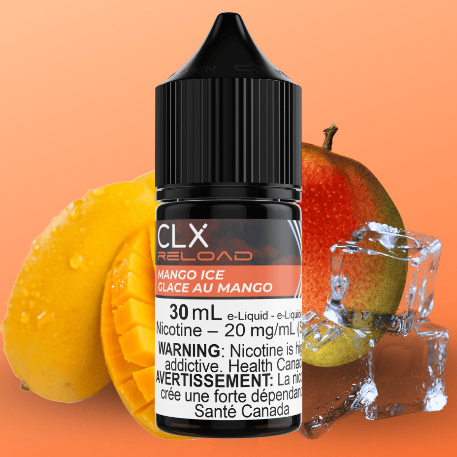 Mango Ice Salt by CLX Reload E-Liquid Vape Superstore  Saskatchewan Canada