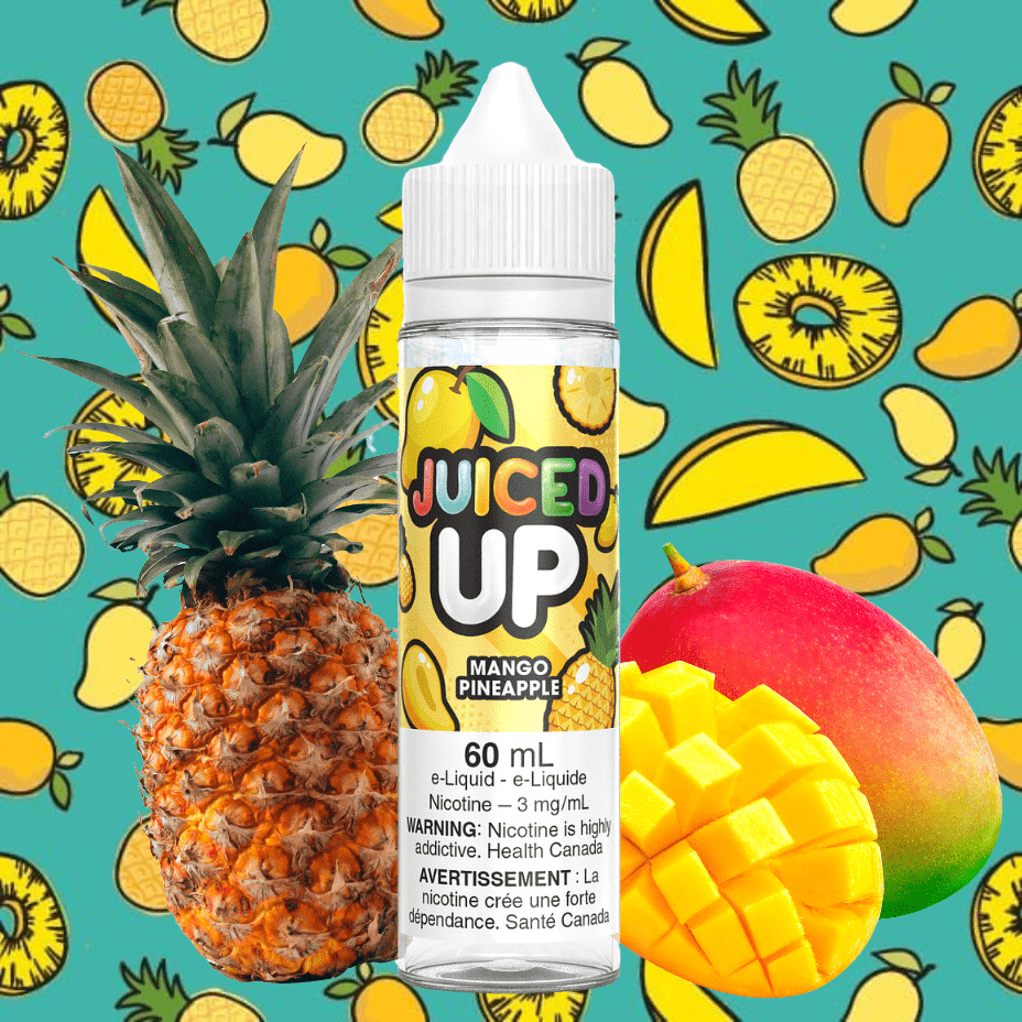 Mango Pineapple by Juiced Up E-Liquid Vapexcape Vape and Bong Shop Regina Saskatchewan