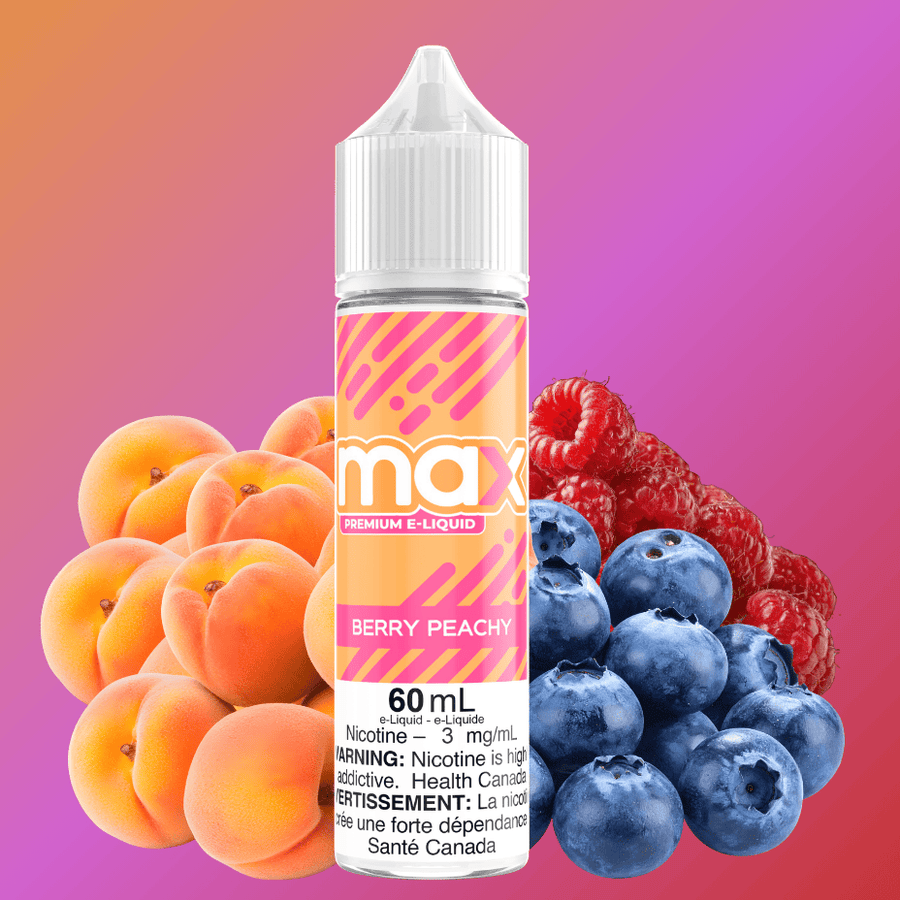 Max E-Liquid - Berry Peachy 3mg Vape Superstore  Saskatchewan Canada