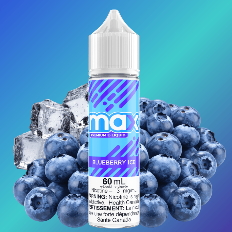 Max E-Liquid - Blueberry Ice 3mg Vape Superstore  Saskatchewan Canada