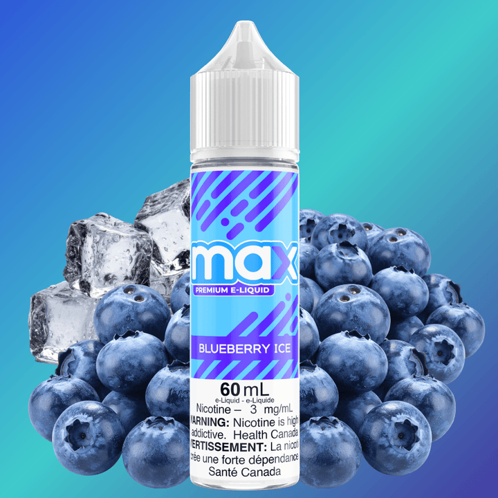Max E-Liquid - Blueberry Ice 3mg Vape Superstore  Saskatchewan Canada