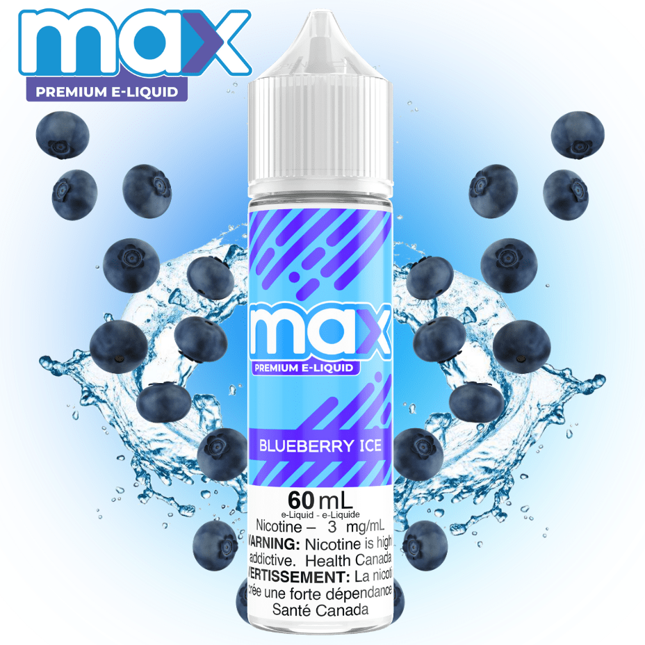 Max E-Liquid - Blueberry Ice Vape Superstore  Saskatchewan Canada