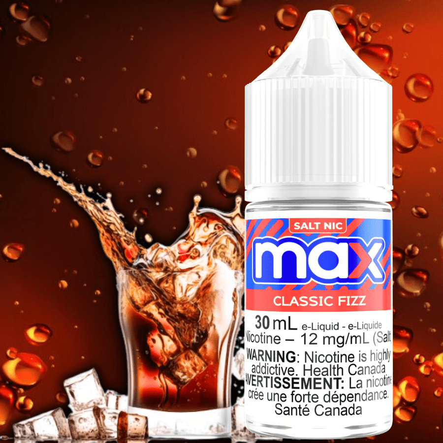 Max E-Liquid - Classic Fizz Salt 30ml / 12mg Vape Superstore  Saskatchewan Canada