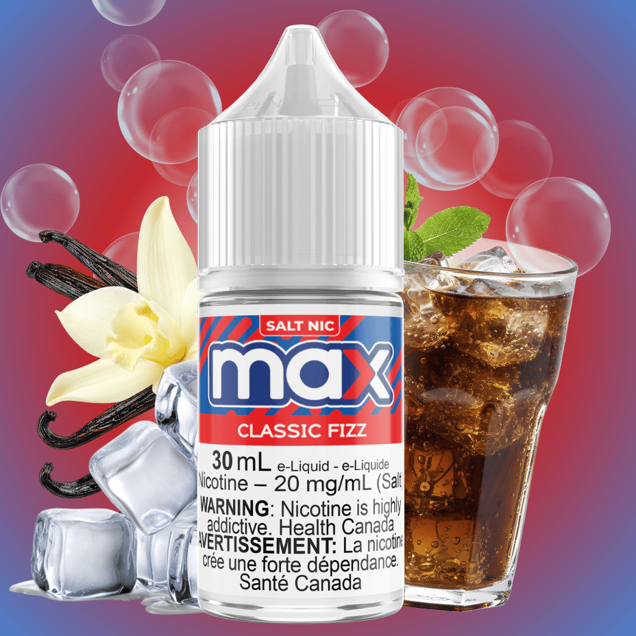 Max E-Liquid - Classic Fizz Salt 30mL / 12mg Vape Superstore  Saskatchewan Canada