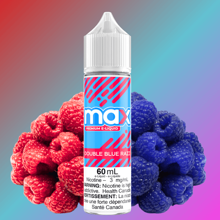 Max E-Liquid - Double Blue Razz 3mg Vape Superstore  Saskatchewan Canada
