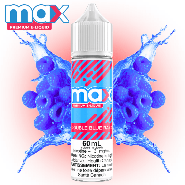 Max E-Liquid - Double Blue Razz Vape Superstore  Saskatchewan Canada