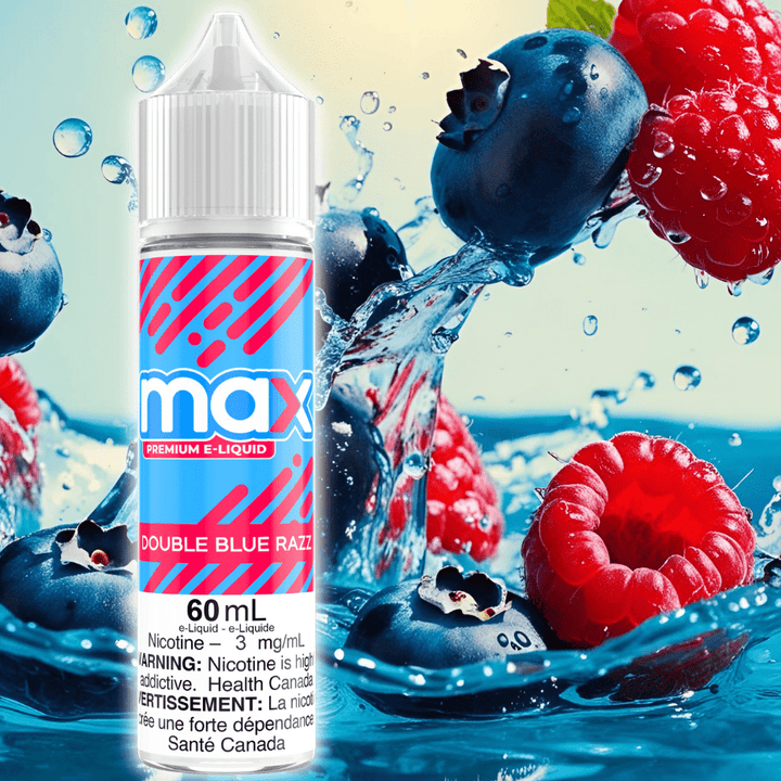 Max E-Liquid - Double Blue Razz Vape Superstore  Saskatchewan Canada