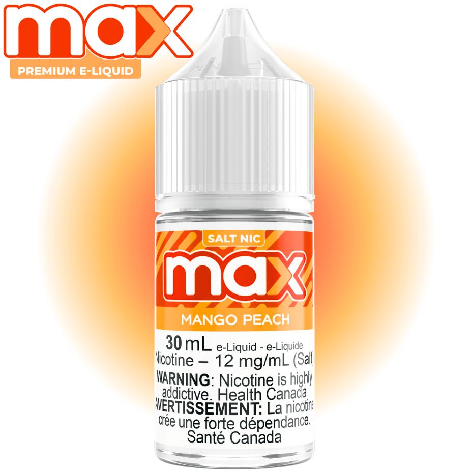 Max E-Liquid - Mango Peach Salt 30ml / 12mg Vape Superstore  Saskatchewan Canada
