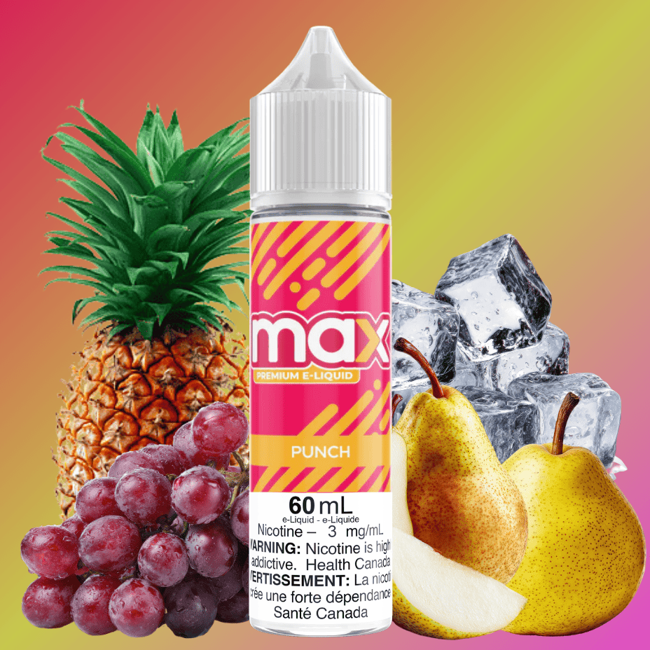 Max E-Liquid - Punch 3mg Vape Superstore  Saskatchewan Canada
