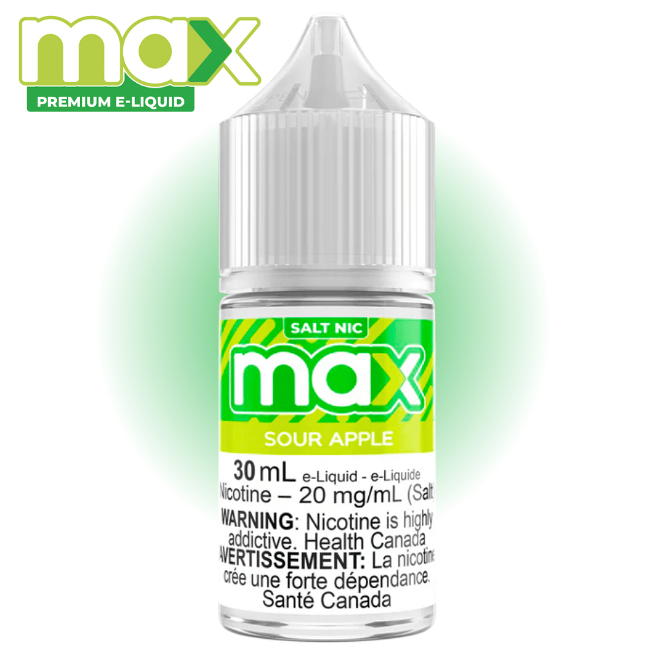 Max E-Liquid - Sour Apple Salt Vape Superstore  Saskatchewan Canada