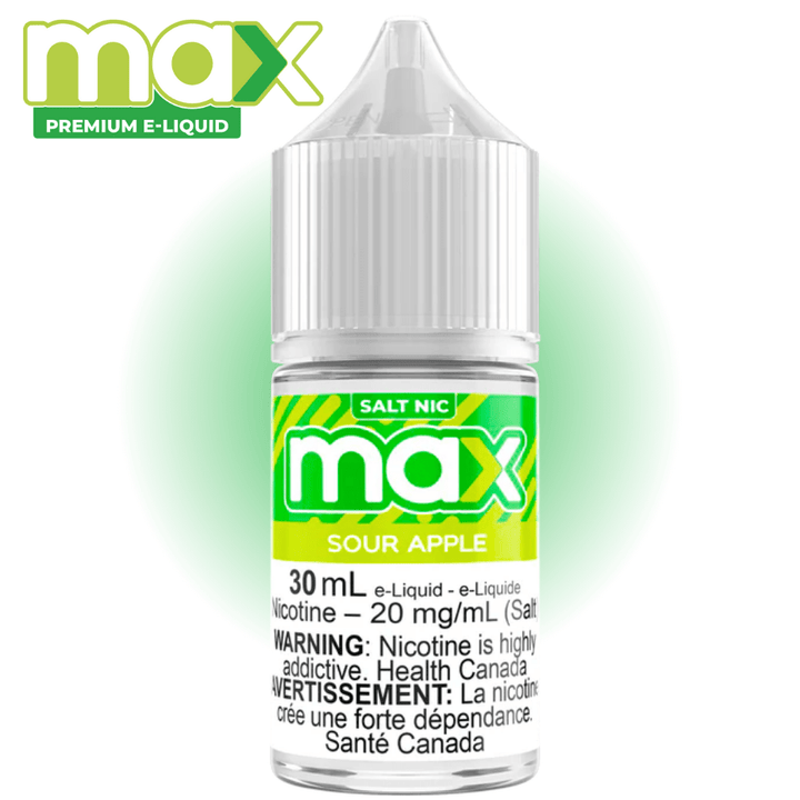 Max E-Liquid - Sour Apple Salt Vape Superstore  Saskatchewan Canada