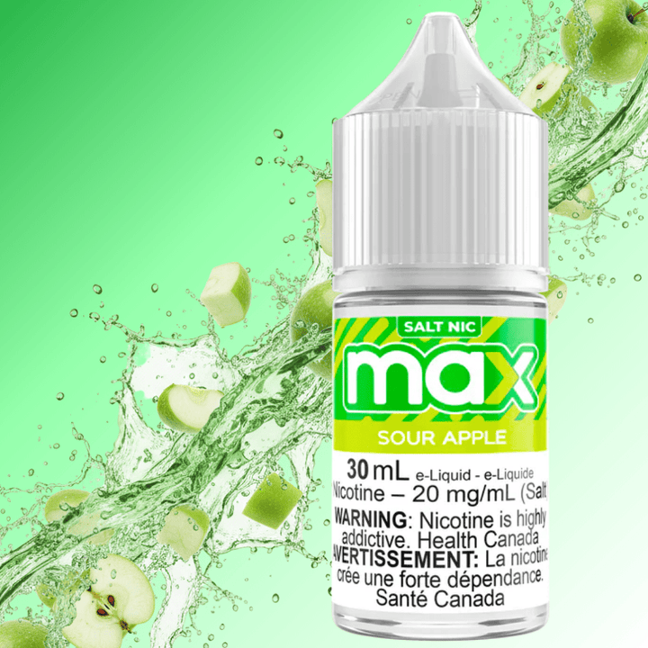 Max E-Liquid - Sour Apple Salt Vape Superstore  Saskatchewan Canada