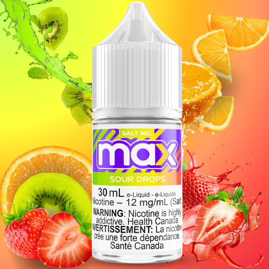 Max E-Liquid - Sour Drops Salt Vape Superstore  Saskatchewan Canada