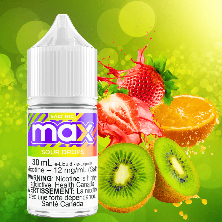 Max E-Liquid - Sour Drops Salt Vape Superstore  Saskatchewan Canada