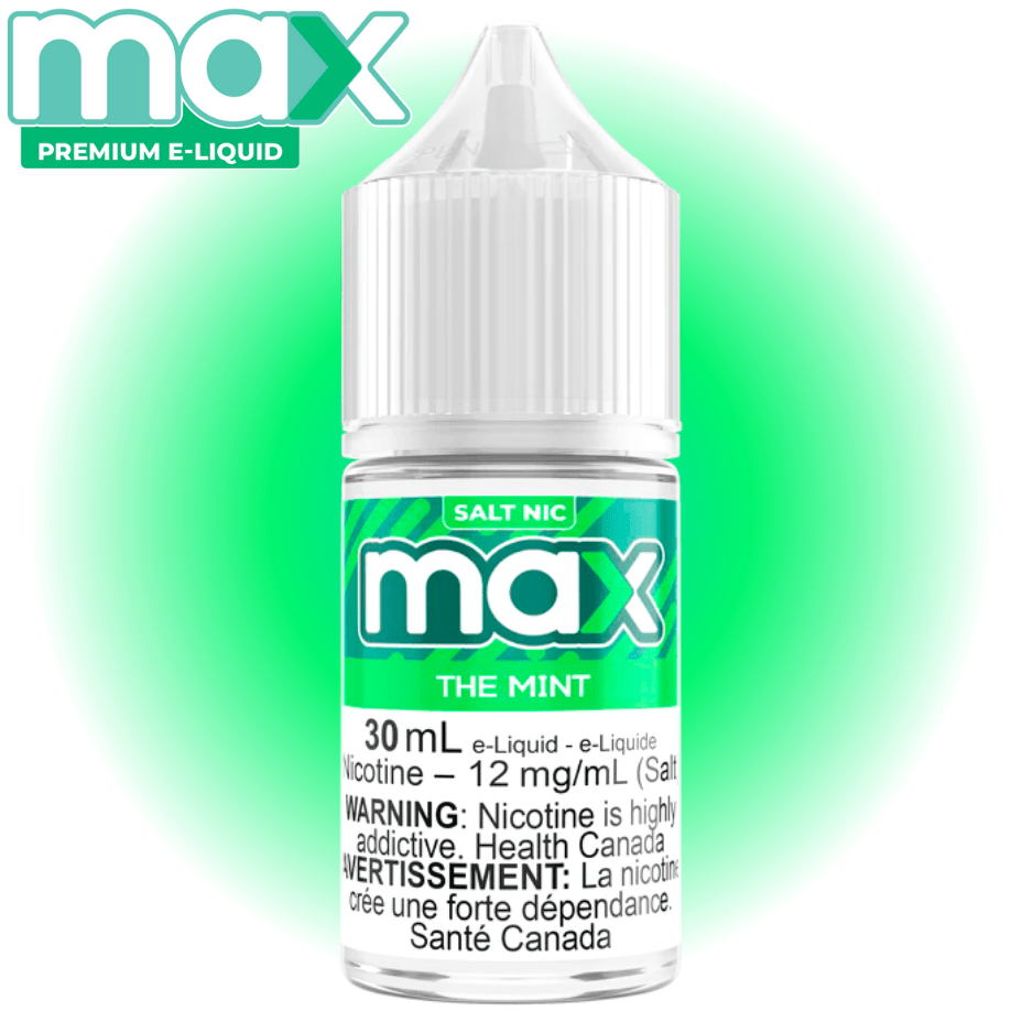 Max E-Liquid - The Mint Salt 30mL / 12mg Vape Superstore  Saskatchewan Canada