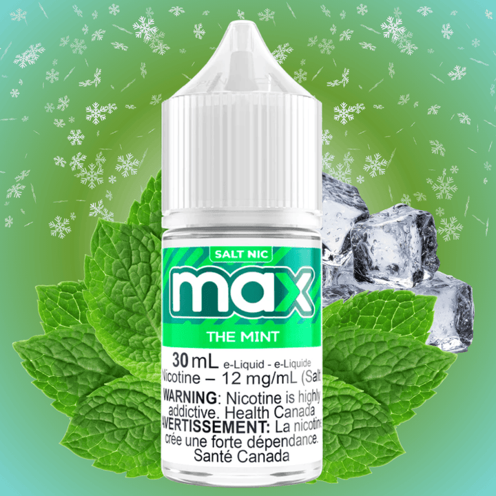Max E-Liquid - The Mint Salt 30mL / 12mg Vape Superstore  Saskatchewan Canada