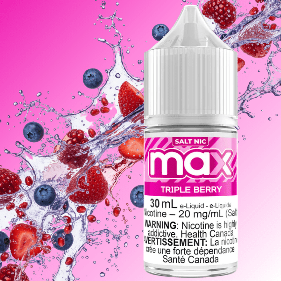 Max E-Liquid - Triple Berry Salt Vape Superstore  Saskatchewan Canada
