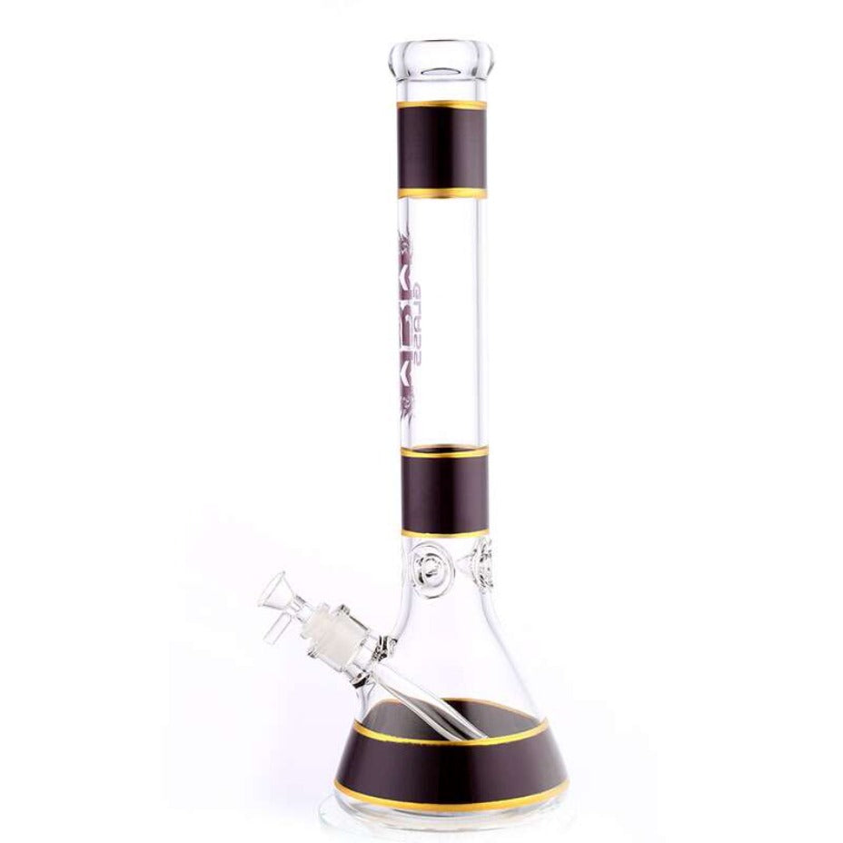 MGM Glass 7mm Banded Logo Beaker Bong-18" 7mm / Orange Vape Superstore  Saskatchewan Canada