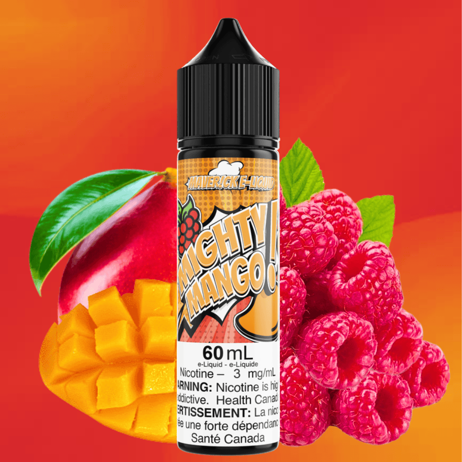 Mighty Mango by Maverick E-Liquid 60ml / 3mg Vape Superstore  Saskatchewan Canada