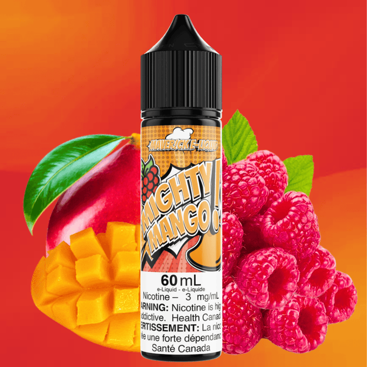 Mighty Mango by Maverick E-Liquid 60ml / 3mg Vape Superstore  Saskatchewan Canada