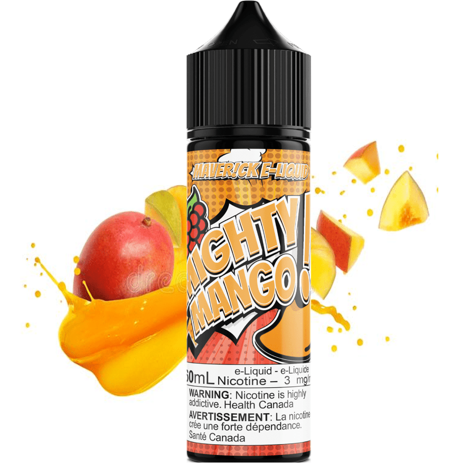 Mighty Mango by Maverick E-Liquid 60ml / 3mg Vape Superstore  Saskatchewan Canada