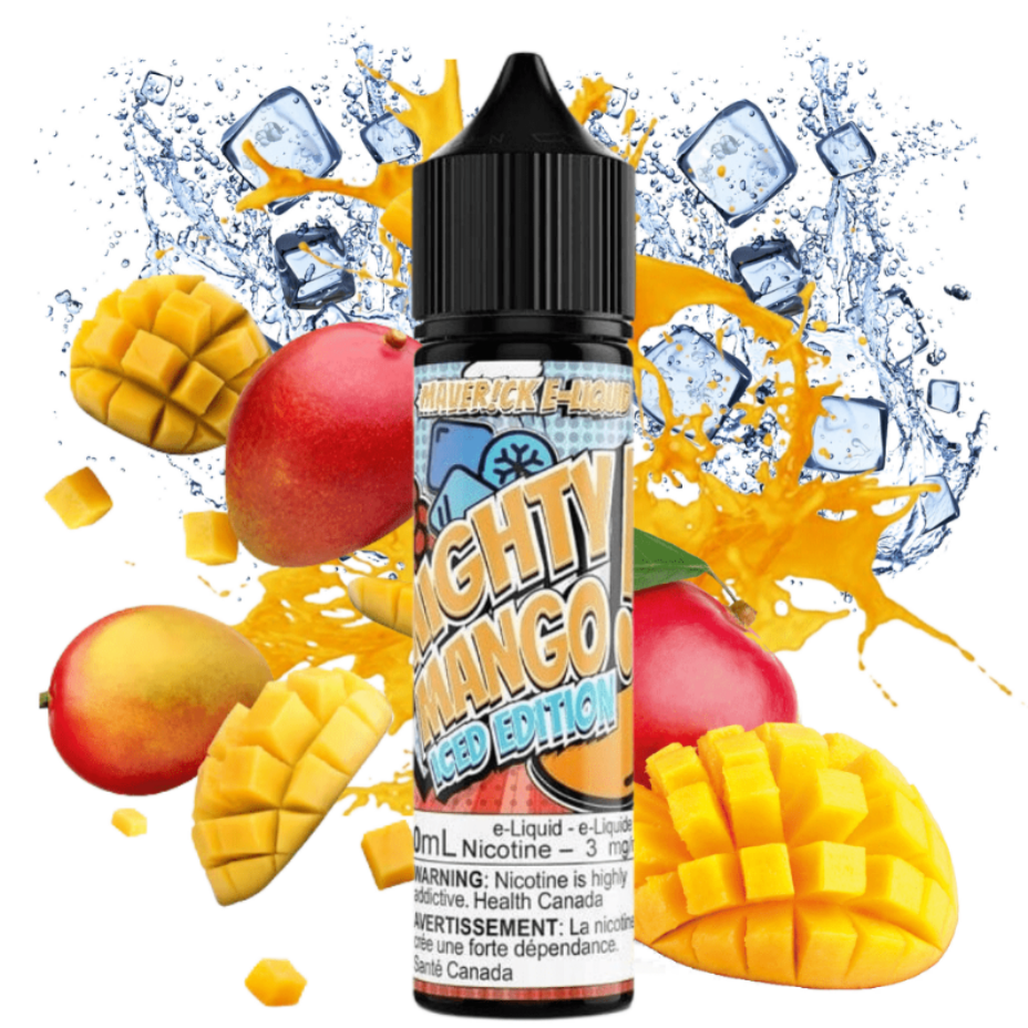 Mighty Mango Iced by Maverick E-Liquid 60ml / 3mg Vape Superstore  Saskatchewan Canada