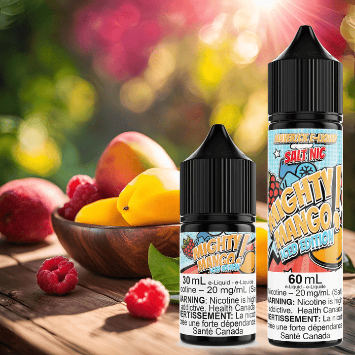 Mighty Mango Iced Salt by Maverick E-Liquid-60mL Vape Superstore  Saskatchewan Canada