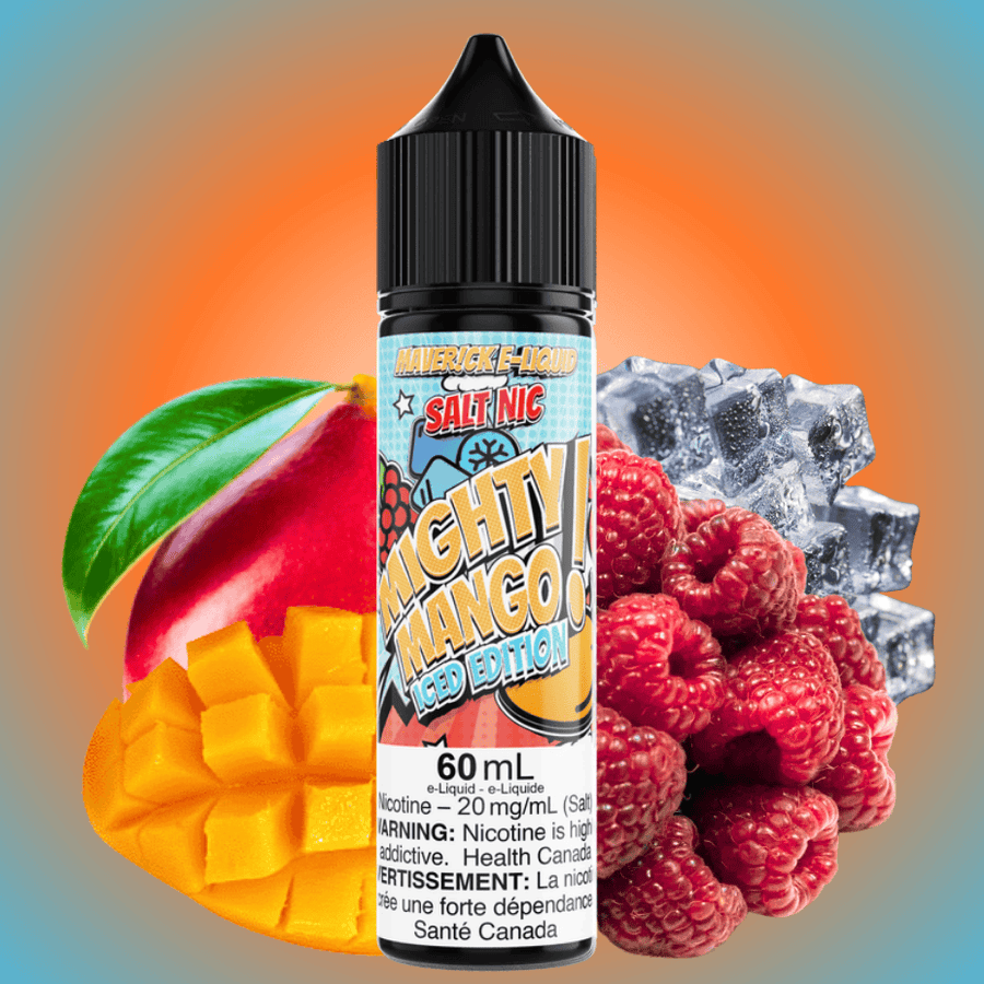 Mighty Mango Iced Salt by Maverick E-Liquid-60mL Vape Superstore  Saskatchewan Canada