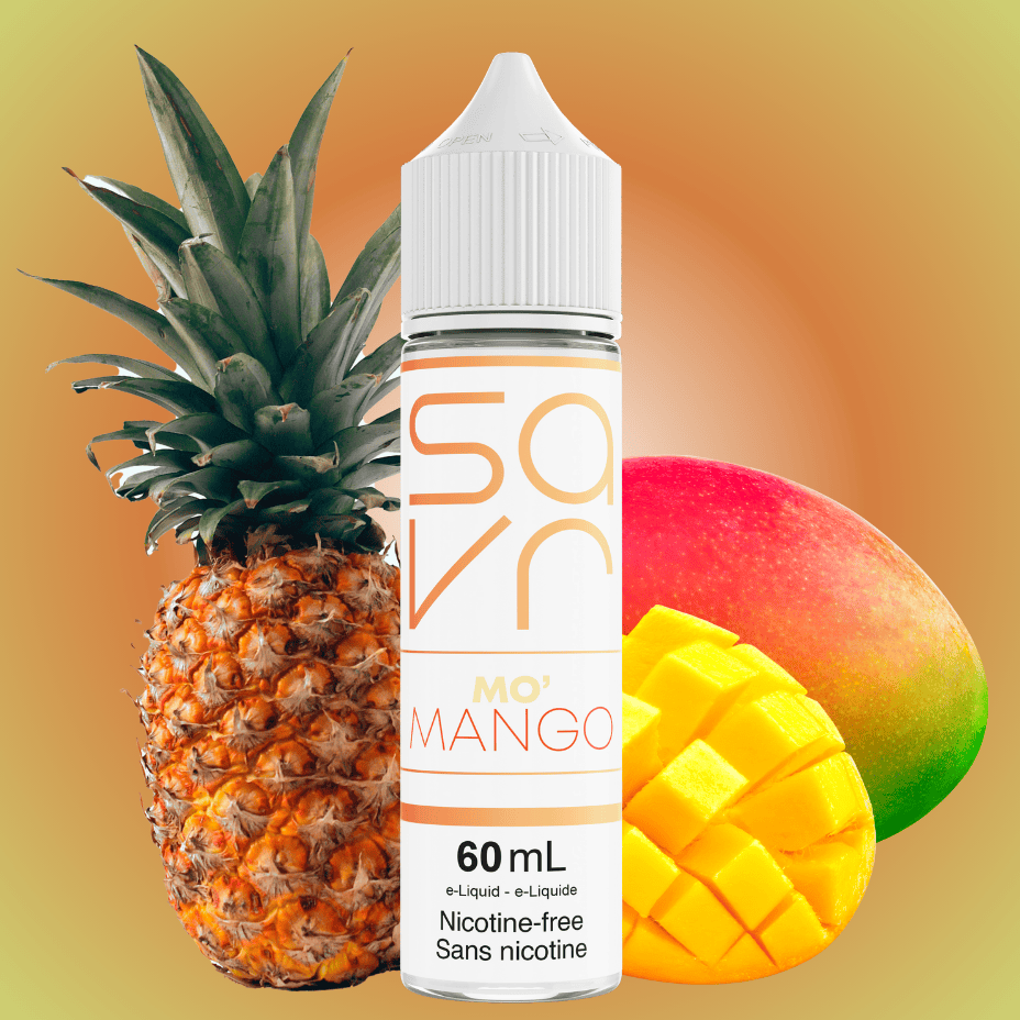 Mo' Mango by Savr E-Liquid 60mL / 3mg Vape Superstore  Saskatchewan Canada