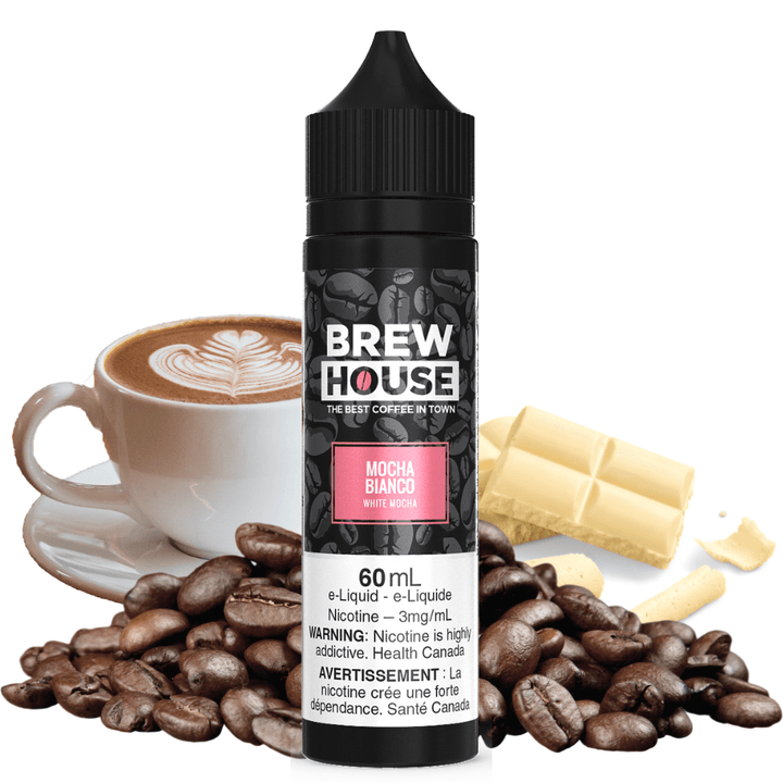 Mocha Bianco by Brew House E-Liquid 60ml / 3mg Vape Superstore  Saskatchewan Canada