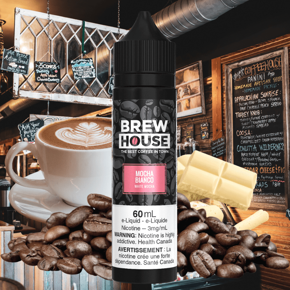 Mocha Bianco by Brew House E-Liquid Vape Superstore  Saskatchewan Canada