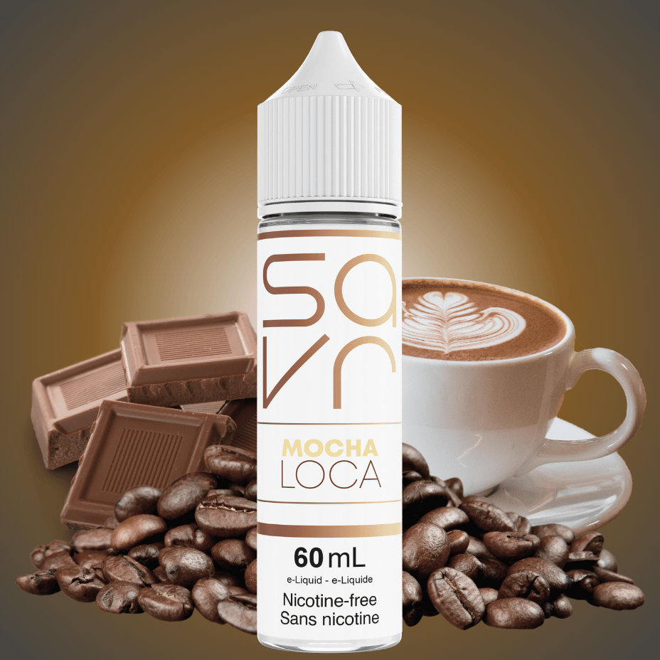 Mocha Loca by Savr E-Liquid 60mL / 3mg Vape Superstore  Saskatchewan Canada