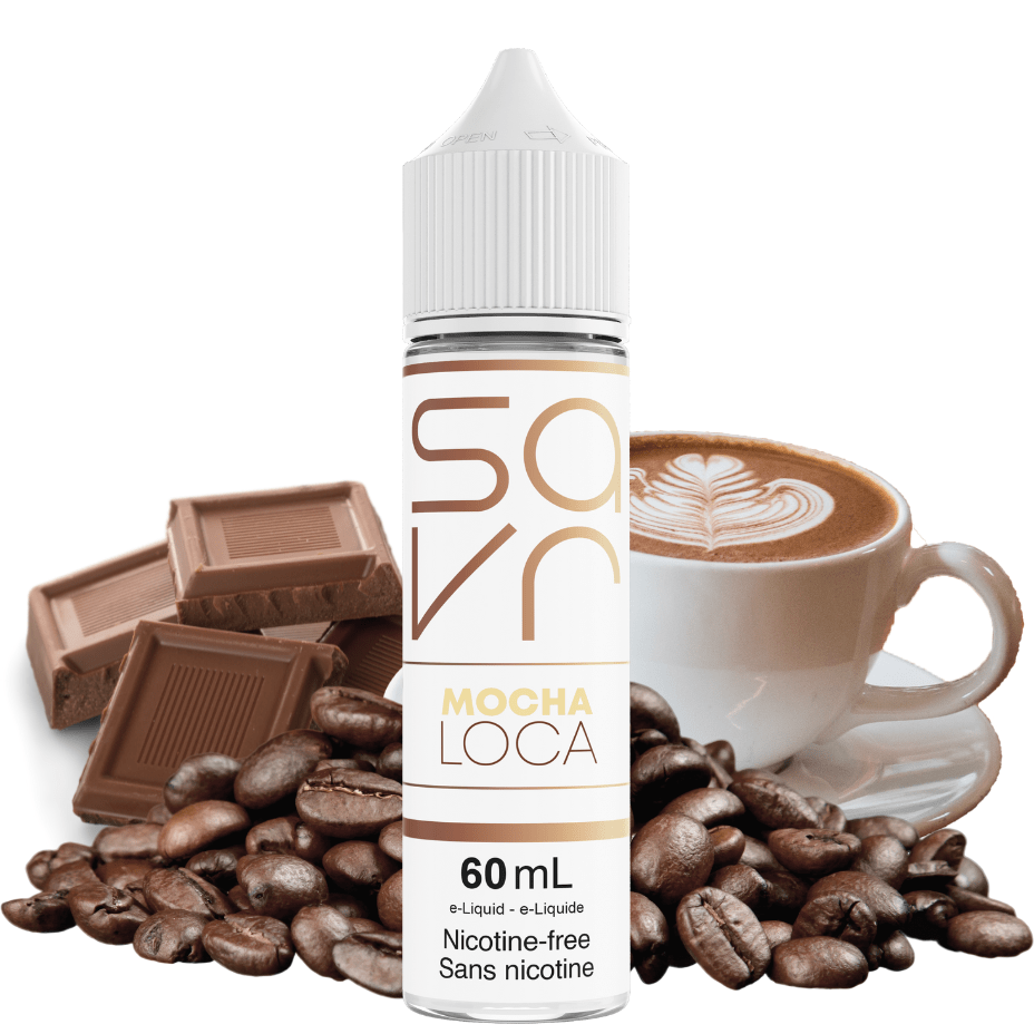 Mocha Loca by Savr E-Liquid 60mL / 3mg Vape Superstore  Saskatchewan Canada