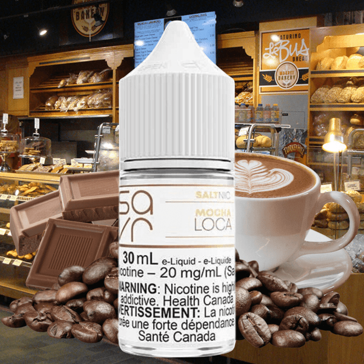Mocha Loca Salt by Savr E-Liquid Vape Superstore  Saskatchewan Canada