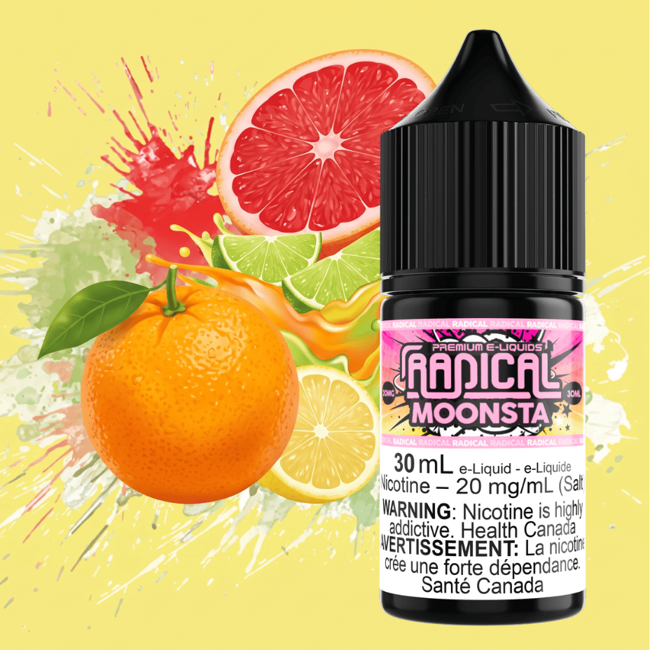 Moonsta Salt Nic by Radical E-liquid Vape Superstore  Saskatchewan Canada